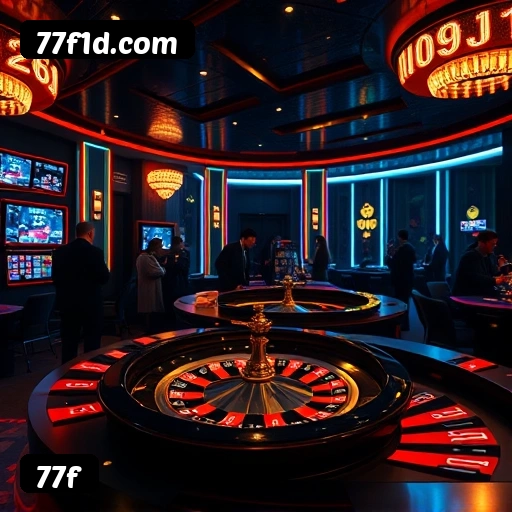 Números do app 77f em material de marketing — ilustração, não auditoria